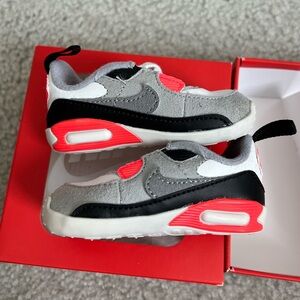 Nike Air Max 90 Infrared Crib TD toddler sz 3c used toddler